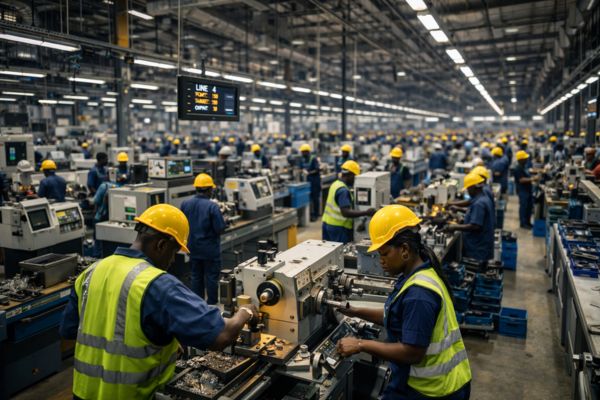 usine industrielle en afrique